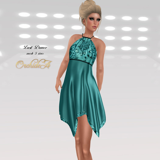 ** Orchidea** LAST DANCE turquoise 