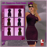 ~LP~ Crossover Dress (Boxed) Texture Scripted Batik