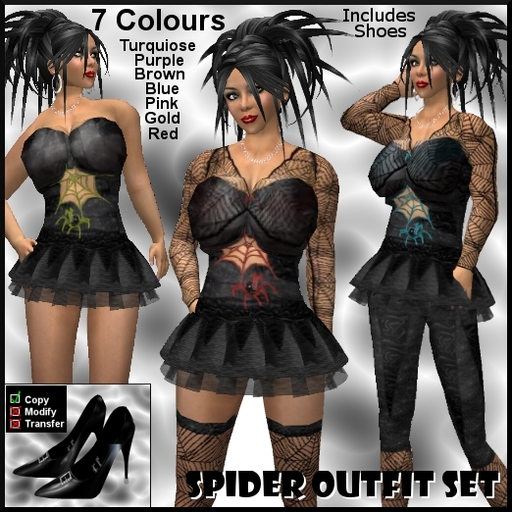 Spider Outfit Set Halloween Outfit