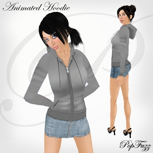 PopFuzz - Grey Hoodie