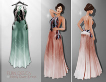 [FLRN] Neely Gown Dress Mint
