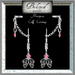 Belovedjewelrymariposabutterflychaingemstonedanglecuffearrings1