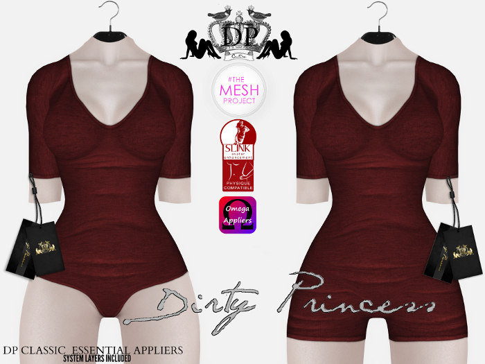 **Dirty Princess** Classic Essential Princess Suit-  Red