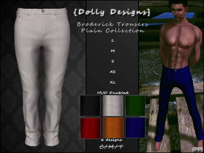 {DD} Broderick Trousers - Plain