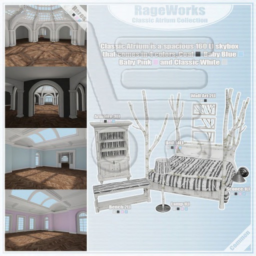 Classic Atrium Lamp Coal - (RageWorks)