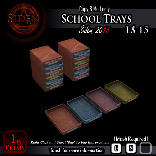 School Trays (BOX)