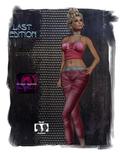 Last Edition - Pink Butterfly Lady Omega Applier