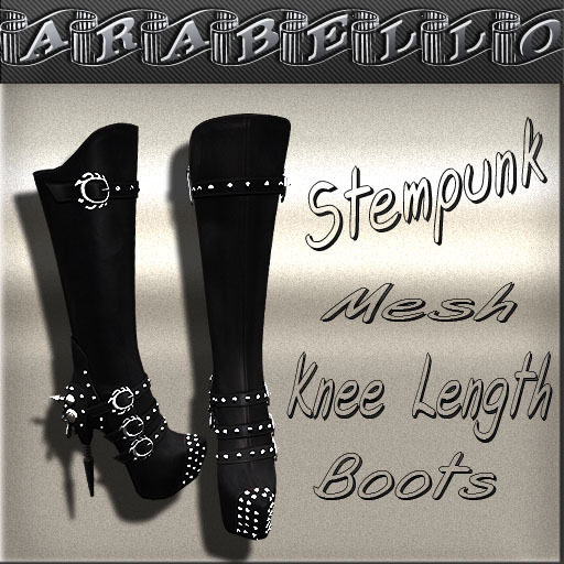 .:Arabello:. Stempunk Boots