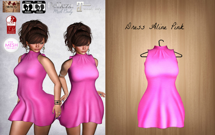 Dress Aline Pink