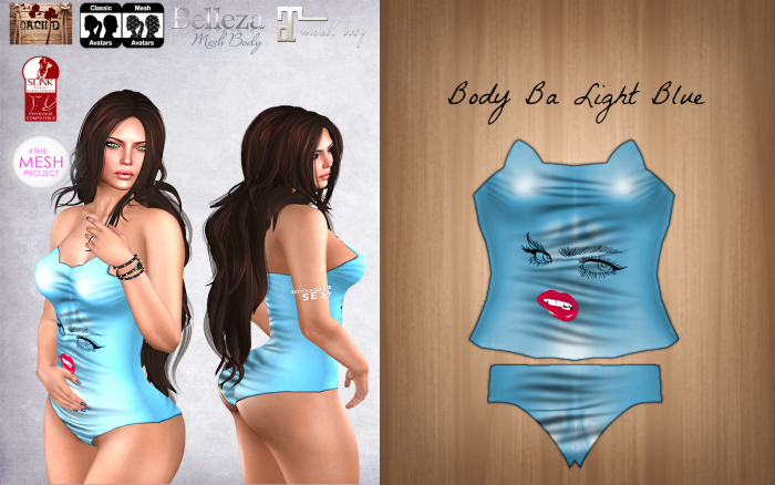 Body Ba Light Blue