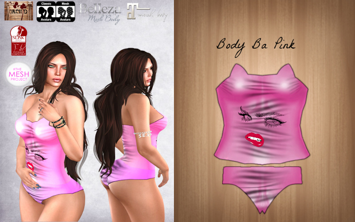 Body Ba Dark Pink
