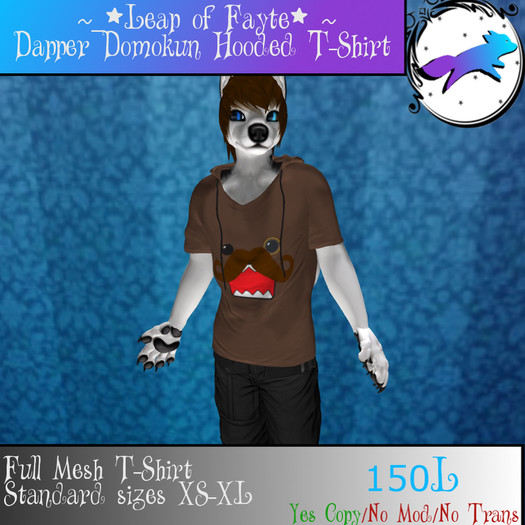 Dapper Domo Hooded T-Shirt