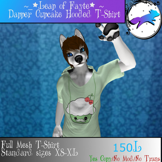 Dapper Cupcake Hooded T-Shirt
