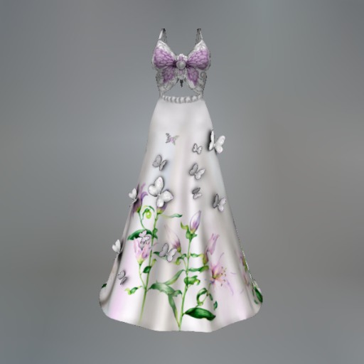 Lily Butterfly Meadow Mesh Dress box