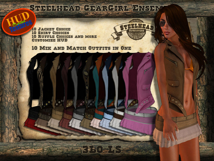 Steelhead "GearGirl" Mesh Ensemble