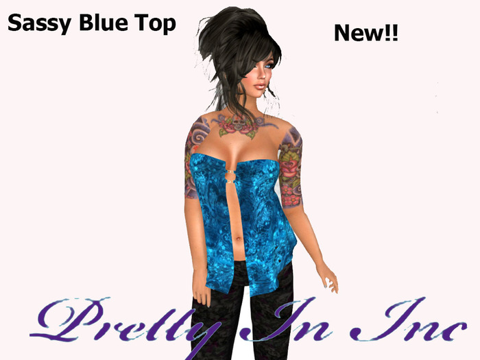 Sassy Black Top 55