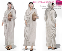 Full Perm MI Rigged Mesh Ancient Style Hair Cover With and Without Hair