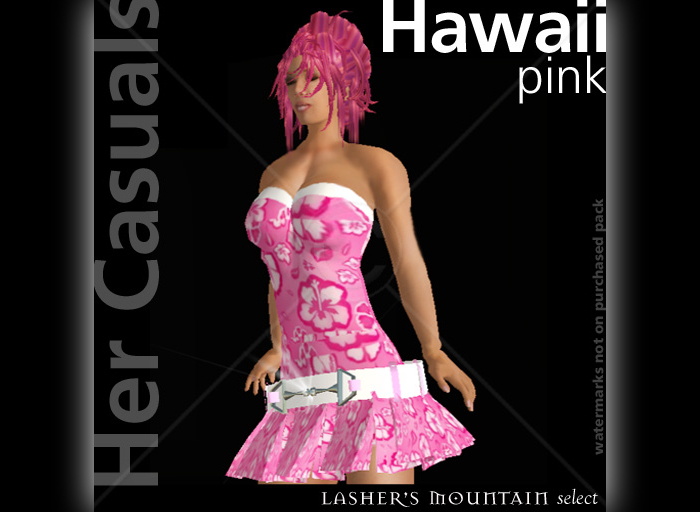Hawaii Pink Dress - Resell