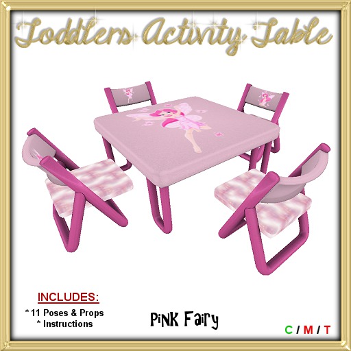 Toddlers Activity Table - Bacon