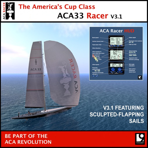 ACA33 v3.10 Box - America s Cup Class 5 sailboat