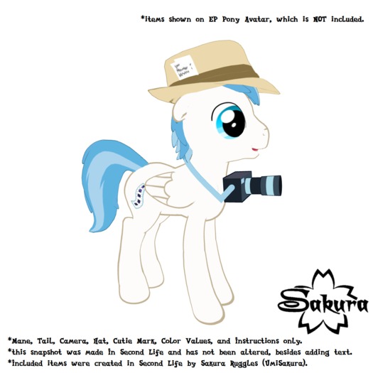Flash Bulb Mod Kit (for pony avatars)
