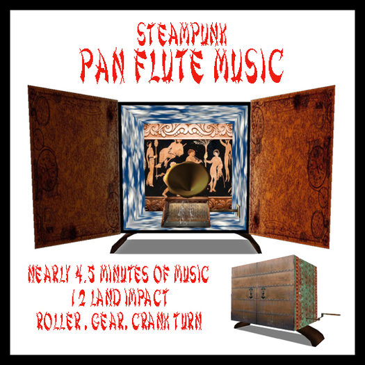 Steampunk music box Cooper Doors Boxxed 1.2