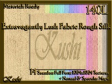 Extravagantly Lush Rough Silk Fabric Solids Seamless Textures Materials Ready Full Perms 1024x1024