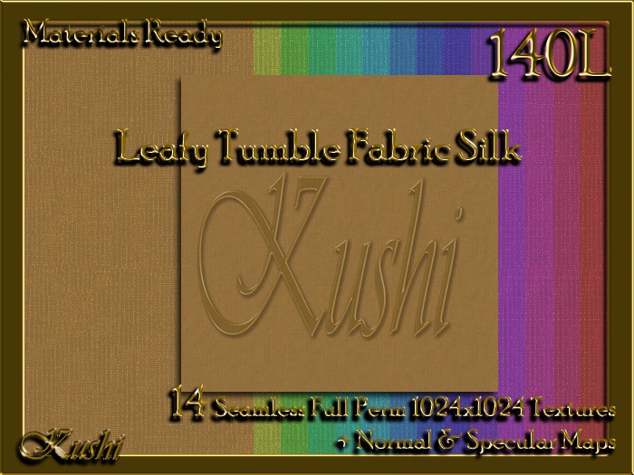 Leafy Tumble Silk Fabric Solids Seamless Textures Materials Ready Full Perms 1024x1024