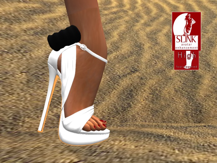 SP~"Prom Night" Sandals Only White