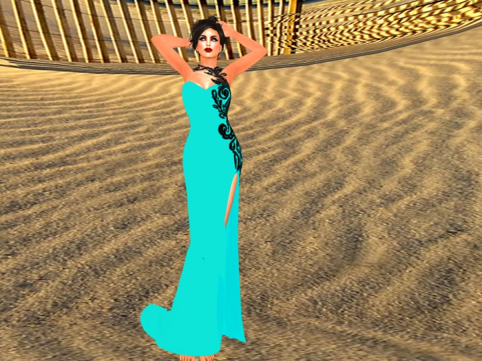 SP~"Prom Night" Gown Only Grape - Rez Me