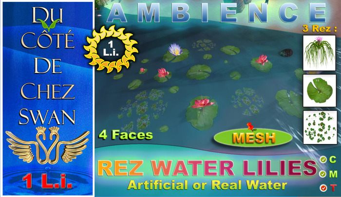 Water Lilies - Mesh 1 L.i.