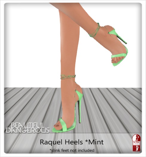 ! Beautiful Dangerous ! Raquel Heels [Mint]