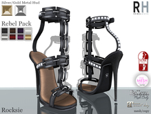 !Rebel Hope - Rocksie Mesh Heels Rebel Pack