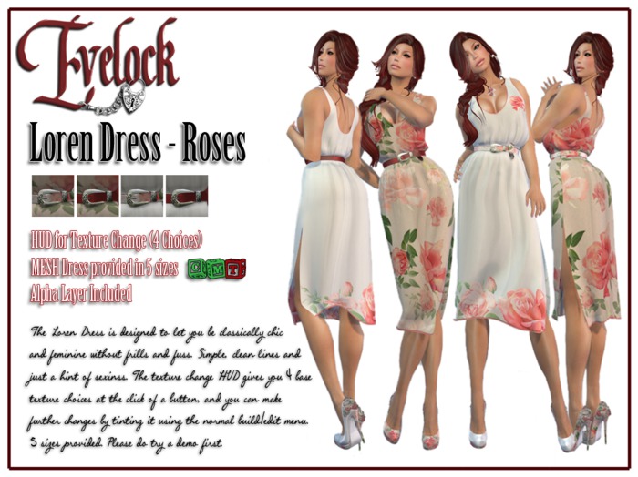 Evelock Bach Dress - DEMO