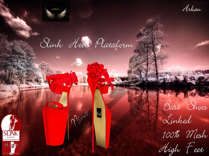 .::Arkan::. Slink Heel Plataform Nina{Linked}