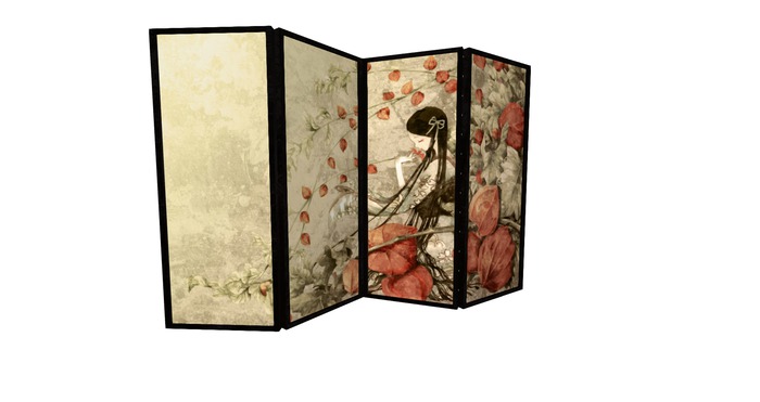 [Melon Co.] Mesh Wall Divider (Flower Maiden)