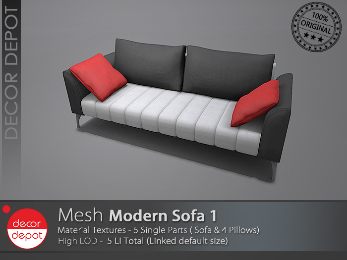 [DD] - FULL PERM  Sofa Moderno 1