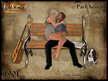  Park bench - Old World - Rustic Furniture
