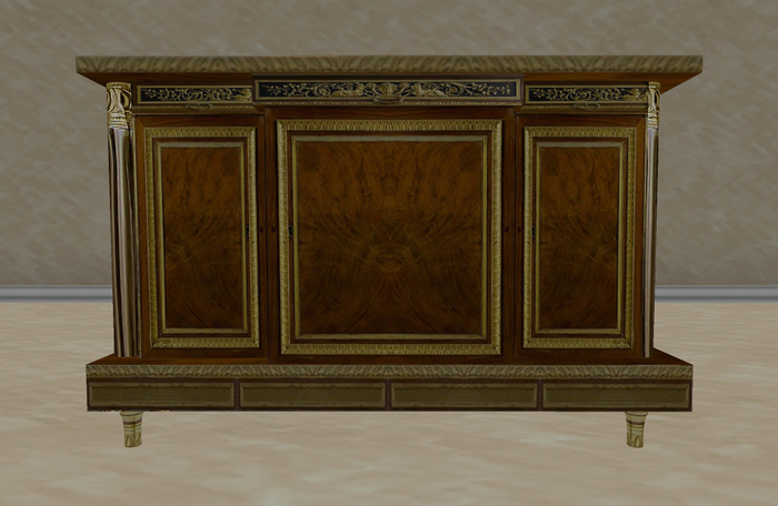 Walnur Burl Chest