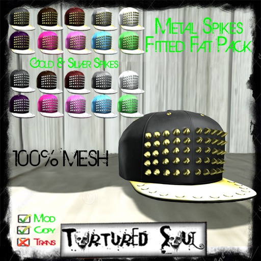 *{TS}* Metal Spikes Fitted FatPack w/Hud