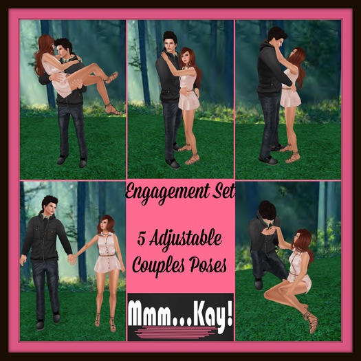 Mmm...Kay! Engagement Pose Set