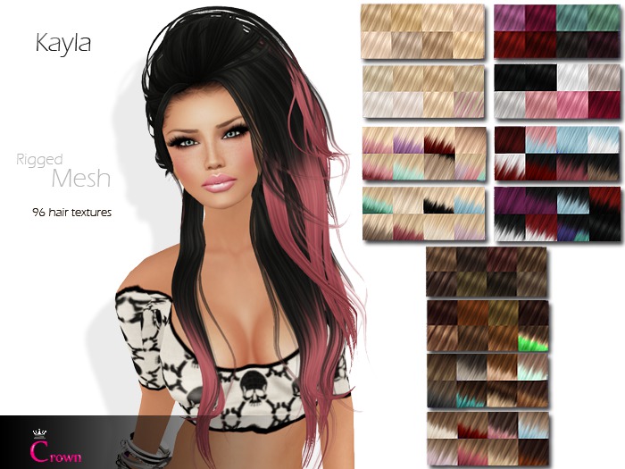 .::Crown::. Long Hair "Jasmin" DEMO V2.0