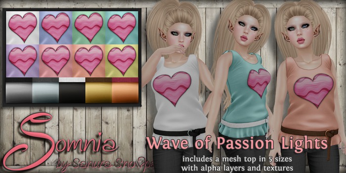 .: Somnia :. Wave of Passion Lights {Crated}