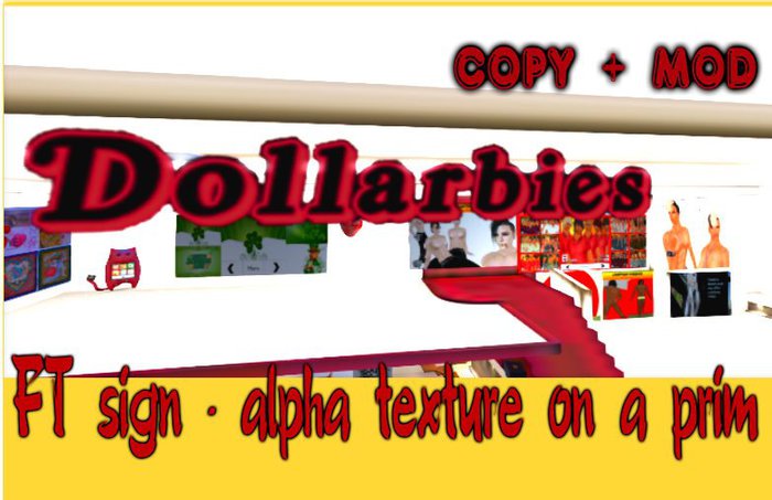 ~FT~ Dollarbies stand sign (wear me)