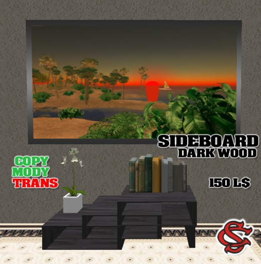 SIdeboard Dark Wood