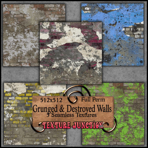 ~TJ~  Torn & Grunged Walls