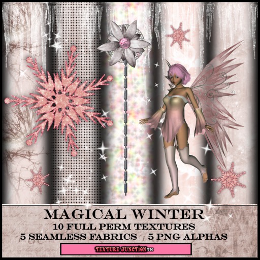 ~TJ~  Magical Winter Texture Set