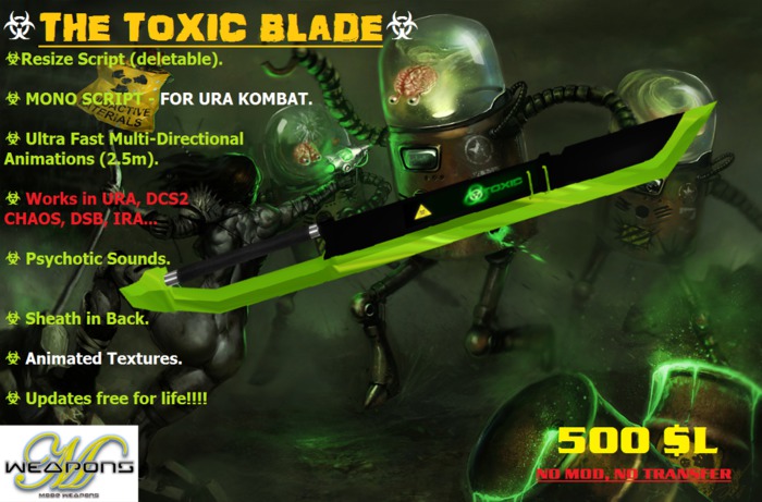 [MODE WEAPONS]The Toxic Blade v1.0 (BOX)