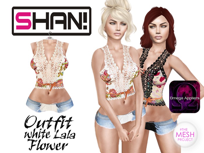 (Shan!) Outfit Lala White Flower
