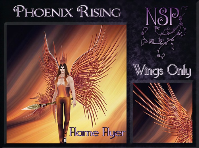 NSP Phoenix Rising Flame Flyer (Wings) Boxed
